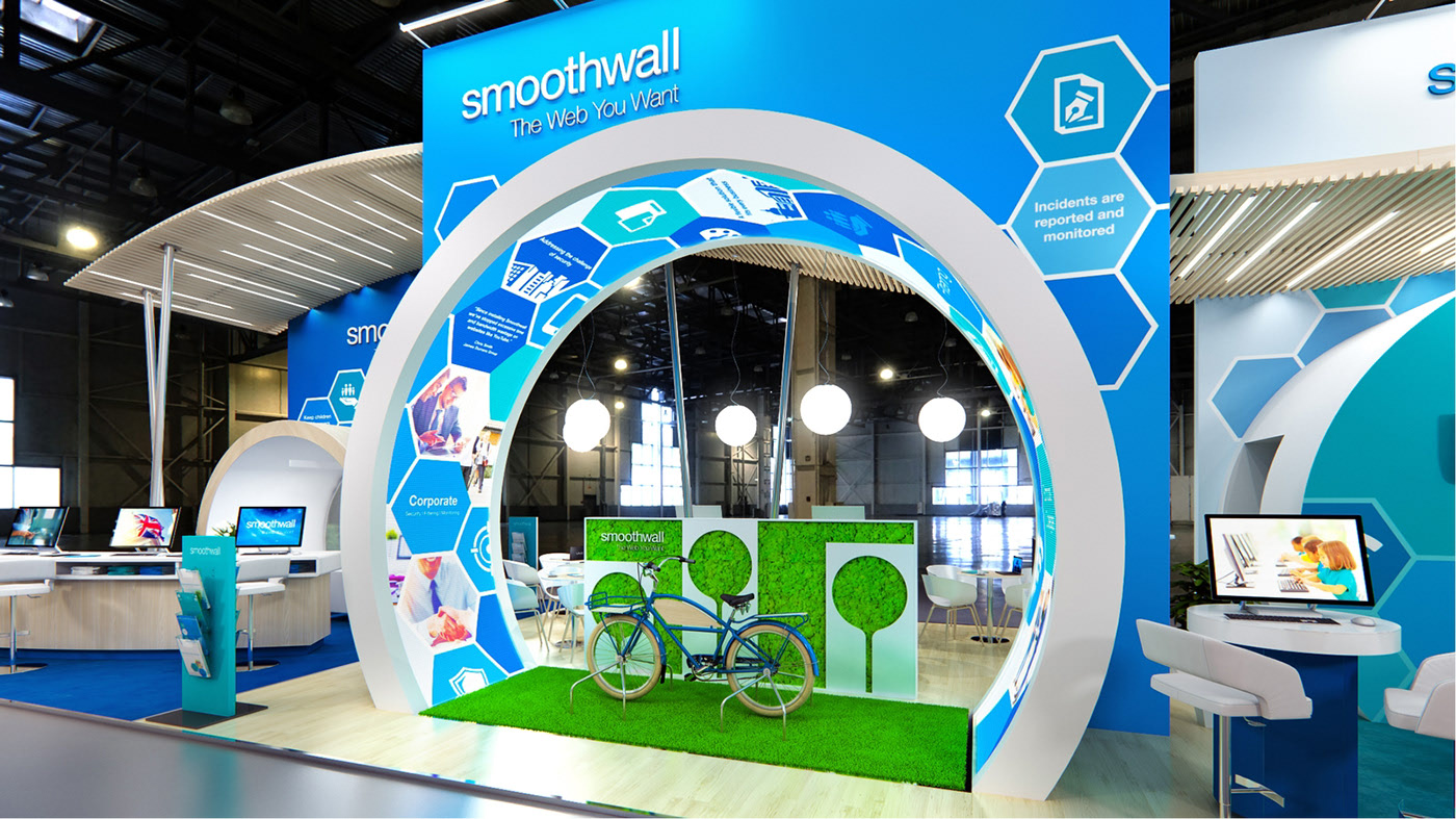 smoothwall展臺設(shè)計細節(jié)圖
